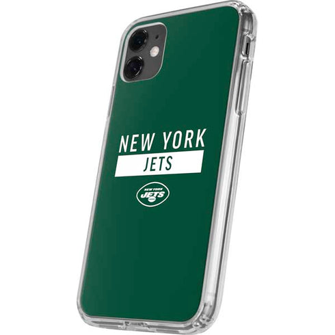 NFL New York Jets Green Performance Series iPhone 11 Clear Case