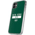 NFL New York Jets Green Performance Series iPhone 11 Clear Case