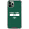 NFL New York Jets Green Performance Series iPhone 11 Pro Max Clear Case