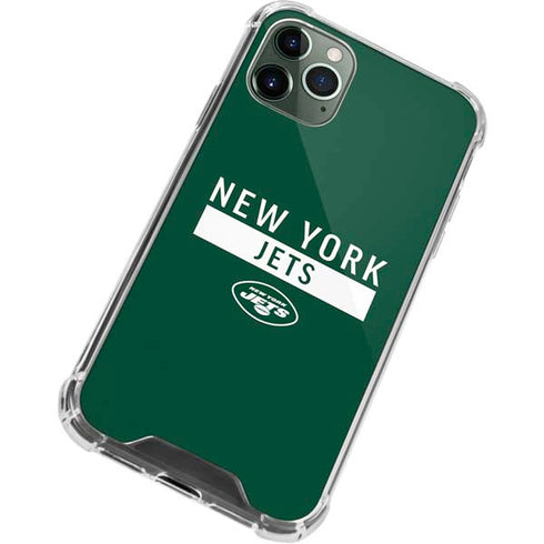 NFL New York Jets Green Performance Series iPhone 11 Pro Max Clear Case