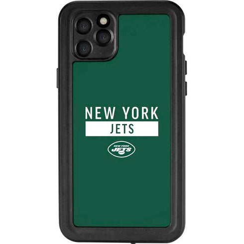 NFL New York Jets Green Performance Series iPhone 11 Pro Max Waterproof Case