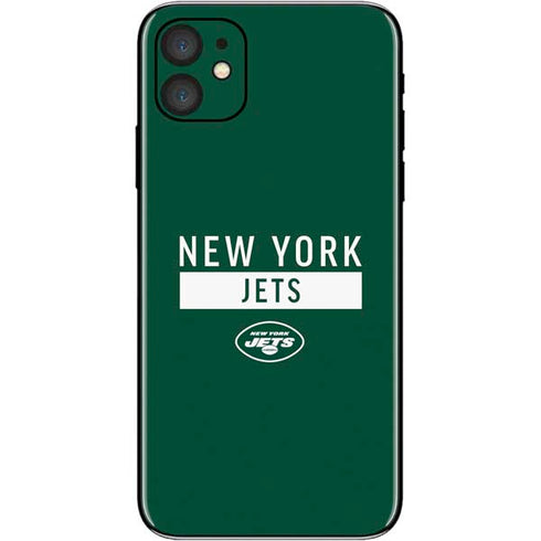 NFL New York Jets Green Performance Series iPhone 11 Skin