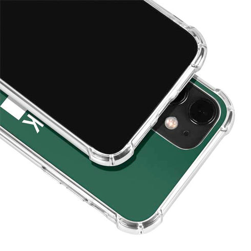 NFL New York Jets Green Performance Series iPhone 12 Mini Clear Case