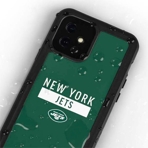NFL New York Jets Green Performance Series iPhone 12 Mini Waterproof Case