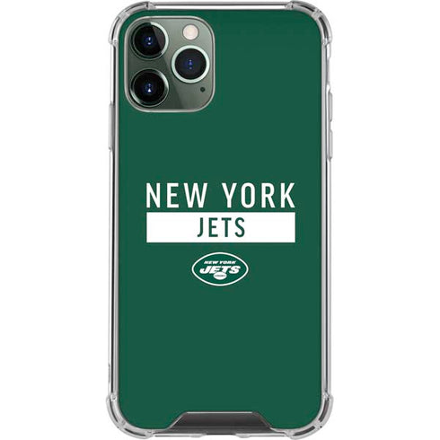 NFL New York Jets Green Performance Series iPhone 12 Pro Clear Case