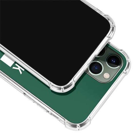 NFL New York Jets Green Performance Series iPhone 12 Pro Clear Case