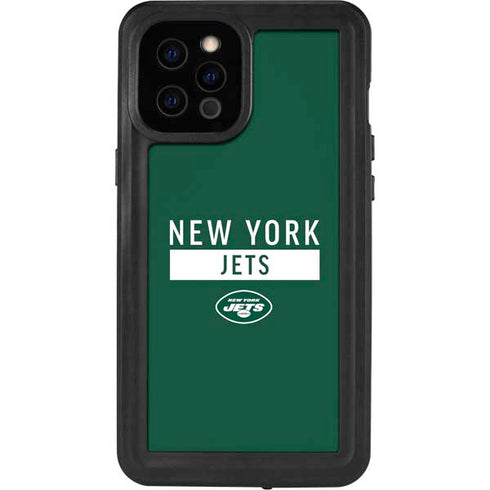 NFL New York Jets Green Performance Series iPhone 12 Pro Max Waterproof Case