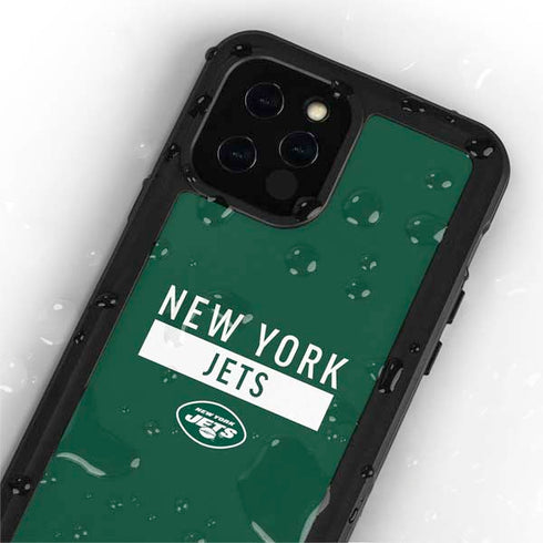 NFL New York Jets Green Performance Series iPhone 12 Pro Max Waterproof Case