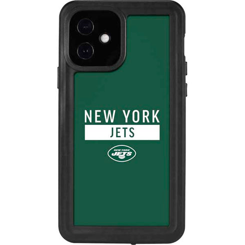 NFL New York Jets Green Performance Series iPhone 12 Waterproof Case