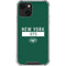NFL New York Jets Green Performance Series iPhone 13 Mini Clear Case