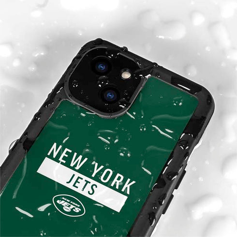 NFL New York Jets Green Performance Series iPhone 13 Mini Waterproof Case