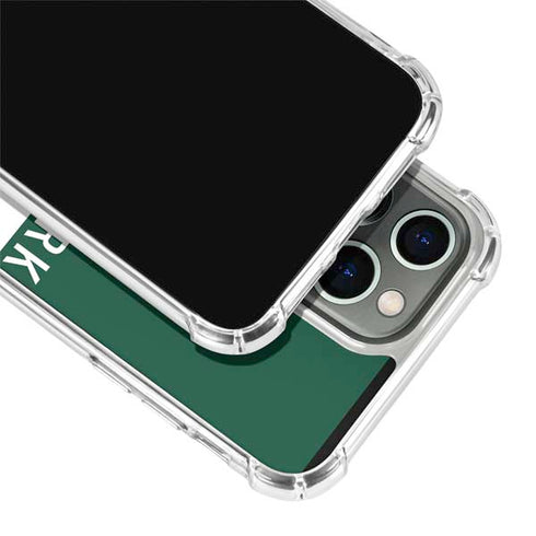 NFL New York Jets Green Performance Series iPhone 15 Pro Clear Case