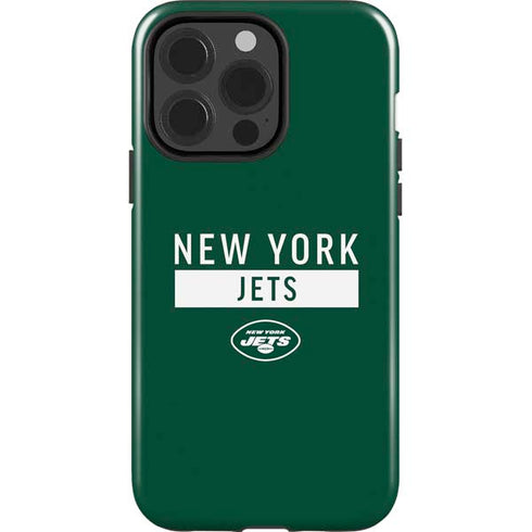 NFL New York Jets Green Performance Series iPhone 15 Pro Impact Case