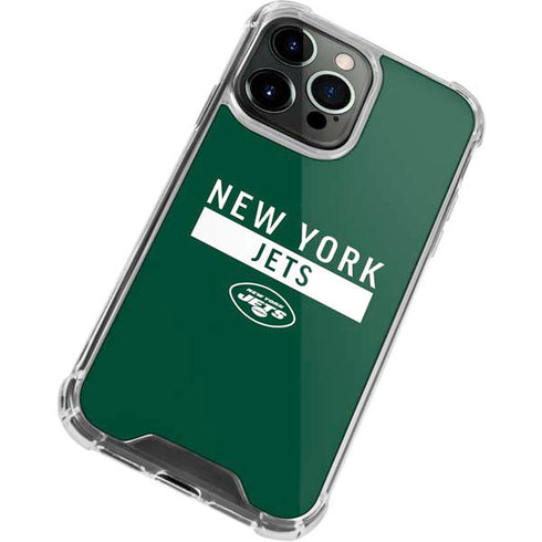 NFL New York Jets Green Performance Series iPhone 14 Pro Max Clear Case