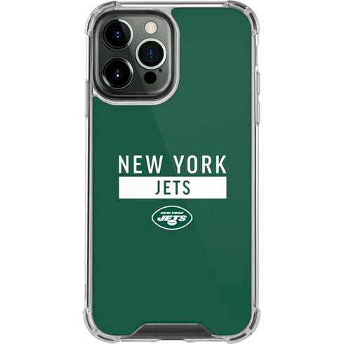 NFL New York Jets Green Performance Series iPhone 15 Pro Max Clear Case