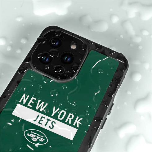 NFL New York Jets Green Performance Series iPhone 14 Pro Max Waterproof Case
