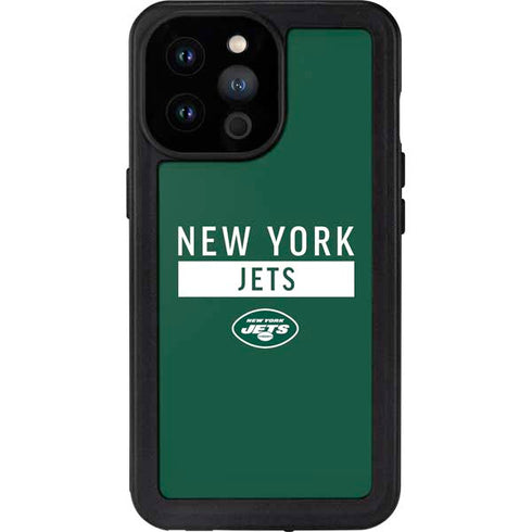 NFL New York Jets Green Performance Series iPhone 14 Pro Max Waterproof Case