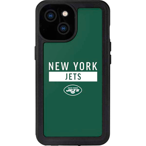 NFL New York Jets Green Performance Series iPhone 15 Waterproof Case