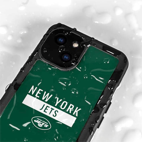 NFL New York Jets Green Performance Series iPhone 15 Waterproof Case