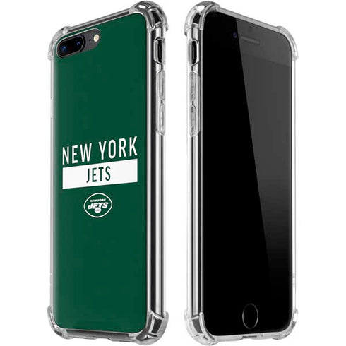 NFL New York Jets Green Performance Series iPhone 7/8 Plus Clear Case