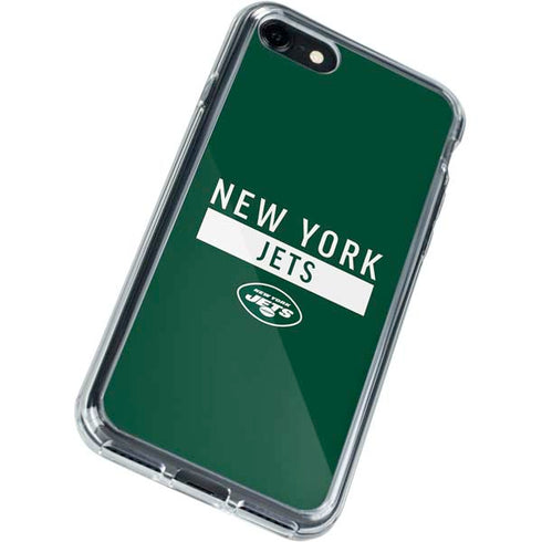 NFL New York Jets Green Performance Series iPhone SE (2nd & 3rd Gen) Clear Case