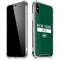 NFL New York Jets Green Performance Series iPhone XS Max Clear Case