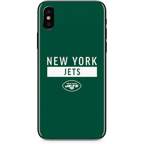 NFL New York Jets Green Performance Series iPhone XS Max Skin