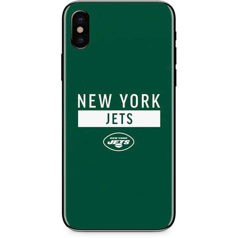 NFL New York Jets Green Performance Series iPhone XS Skin