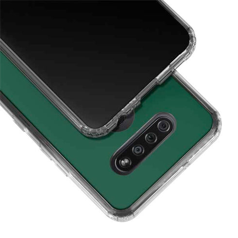 NFL New York Jets Green Performance Series LG K51/Q51 Clear Case