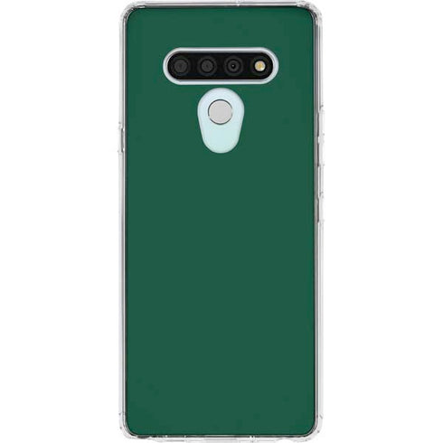 NFL New York Jets Green Performance Series LG Stylo 6 Clear Case
