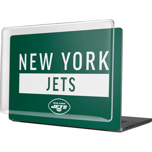 NFL New York Jets Green Performance Series MacBook Pro 16in (2021-25) Case plus Skin