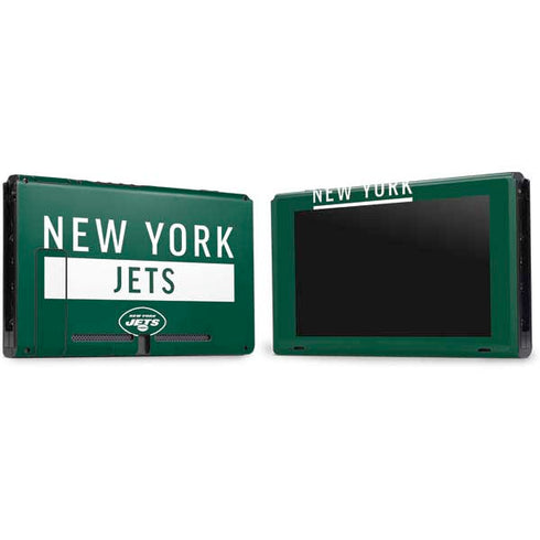 NFL New York Jets Green Performance Series Nintendo Switch Bundle Skin