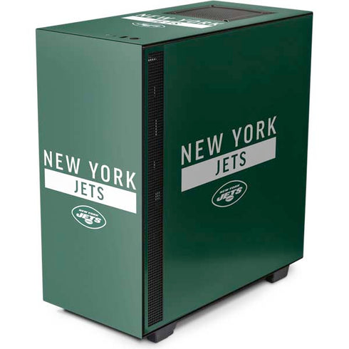 NFL New York Jets Green Performance Series NZXT H510 Compact ATX Mid-Tower Case Skin