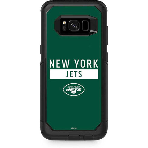 NFL New York Jets Green Performance Series Otterbox Commuter Galaxy Skin