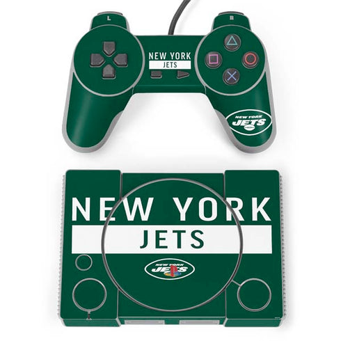 NFL New York Jets Green Performance Series PlayStation Classic Bundle Skin