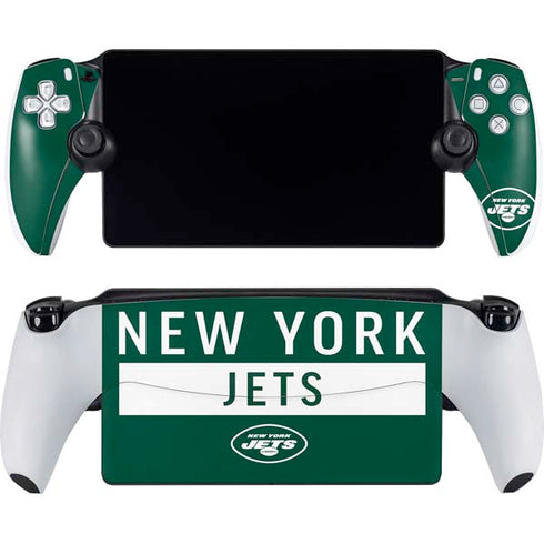 NFL New York Jets Green Performance Series PlayStation Portal Remote Player Skin
