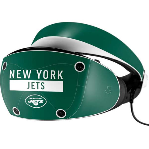 NFL New York Jets Green Performance Series PlayStation VR2 Skin