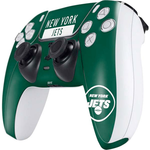 NFL New York Jets Green Performance Series PS5 Controller Skin