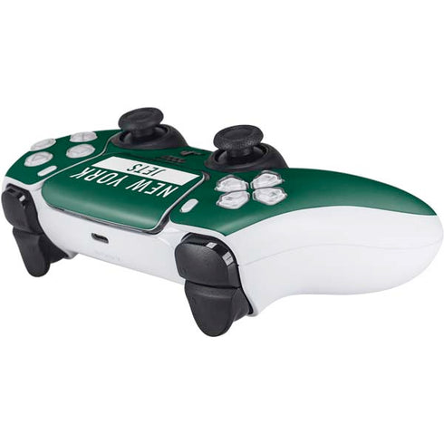 NFL New York Jets Green Performance Series PS5 Controller Skin