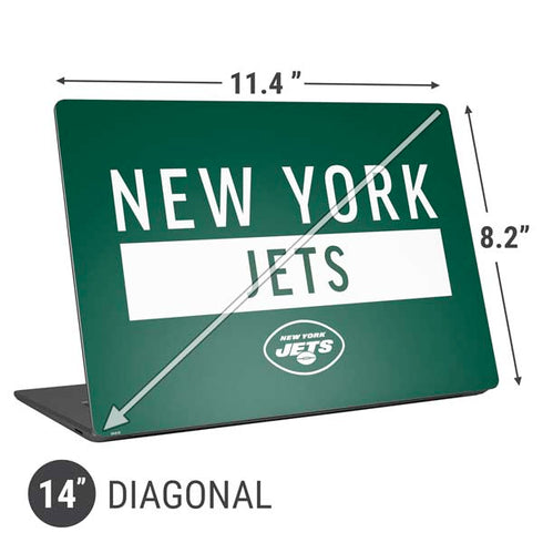 NFL New York Jets Green Performance Series Universal Laptop 14in (11.4 x 8.2in) Skin