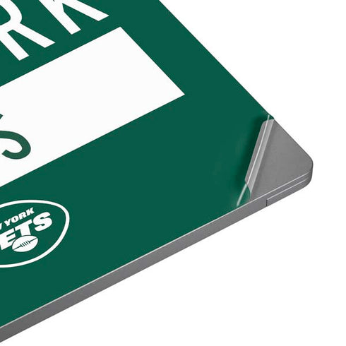 NFL New York Jets Green Performance Series Universal Laptop 16in (13 x 9.4in) Skin