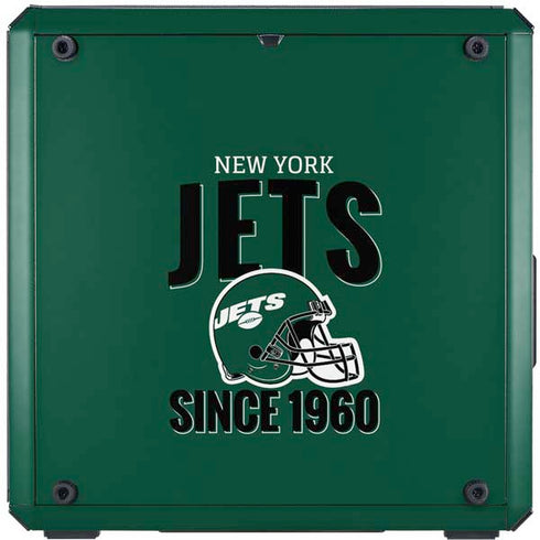NFL New York Jets Helmet Cooler Master MasterBox Q300L Mini Tower Skin