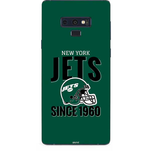 NFL New York Jets Helmet Galaxy Note 9 Skin