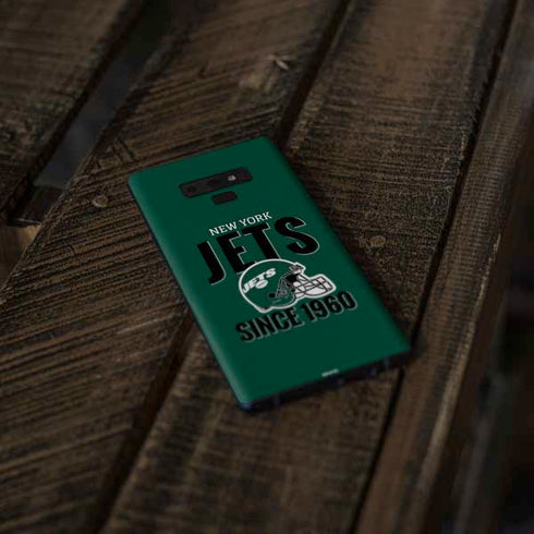 NFL New York Jets Helmet Galaxy Note 9 Skin