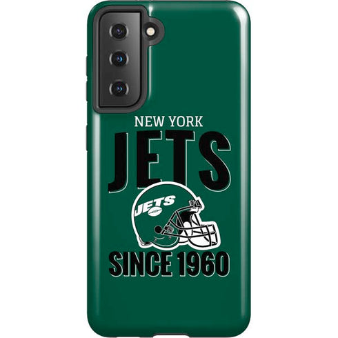 NFL New York Jets Helmet Galaxy S21 5G Pro Case