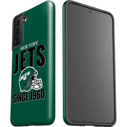 NFL New York Jets Helmet Galaxy S21 FE Pro Case