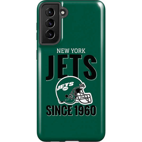 NFL New York Jets Helmet Galaxy S21 Plus 5G Pro Case