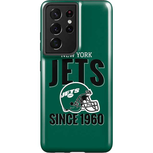 NFL New York Jets Helmet Galaxy S21 Ultra 5G Pro Case