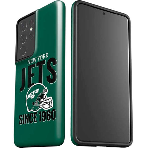 NFL New York Jets Helmet Galaxy S21 Ultra 5G Pro Case