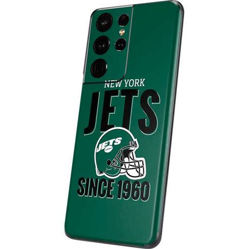NFL New York Jets Helmet Galaxy S21 Ultra 5G Skin